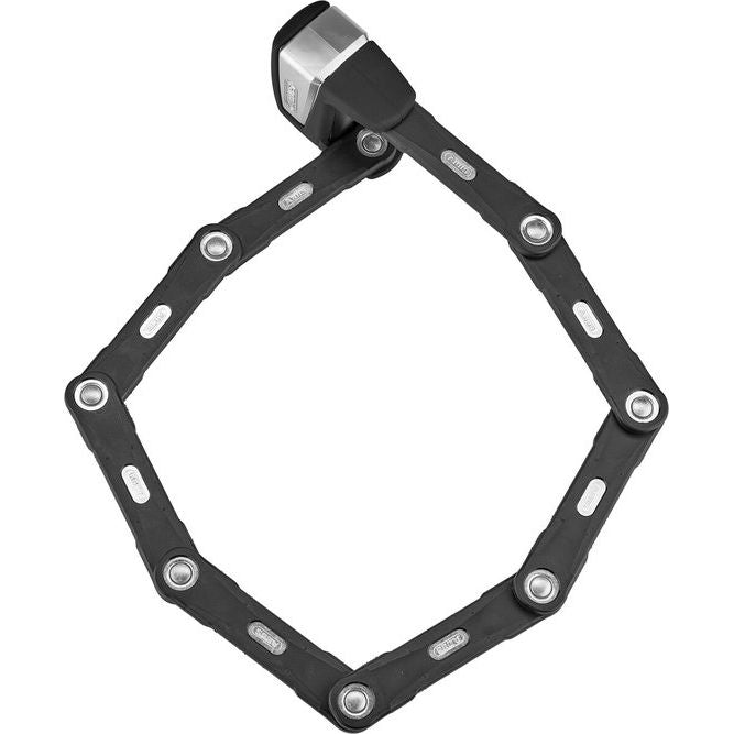 Abus Bordo Smartx 6500A/110 vouwslot in zwart met afstandsbediening, ART 2 en 100 Db geluidsalarm, voor fietsbeveiliging