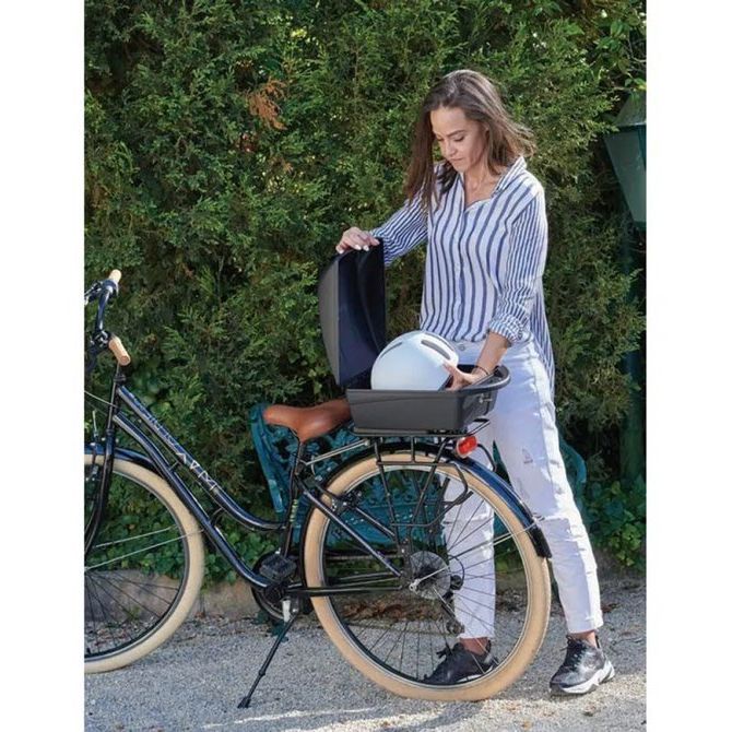 Polisport Luxe Topkoffer 11 l Noir Montage Fixe