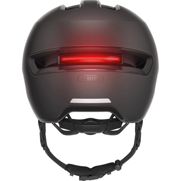 Abus Speed Pedelec helm Hud-Y Ace, lichte en aerodynamische fietshelm voor speed pedelecs met ventilatiegaten.
