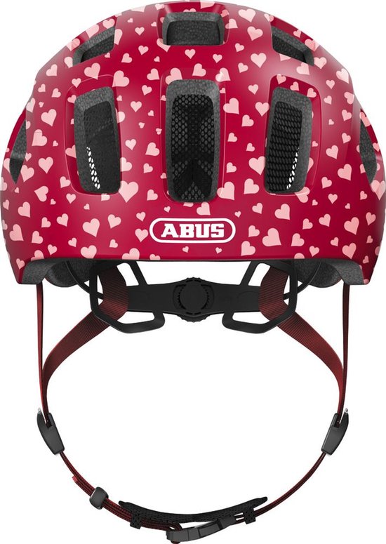 Abus Youn-I 2.0 kinderfietshelm met ventilatiegaten en verstelbare bandjes, veilige en lichte beschermhelm voor kinderen