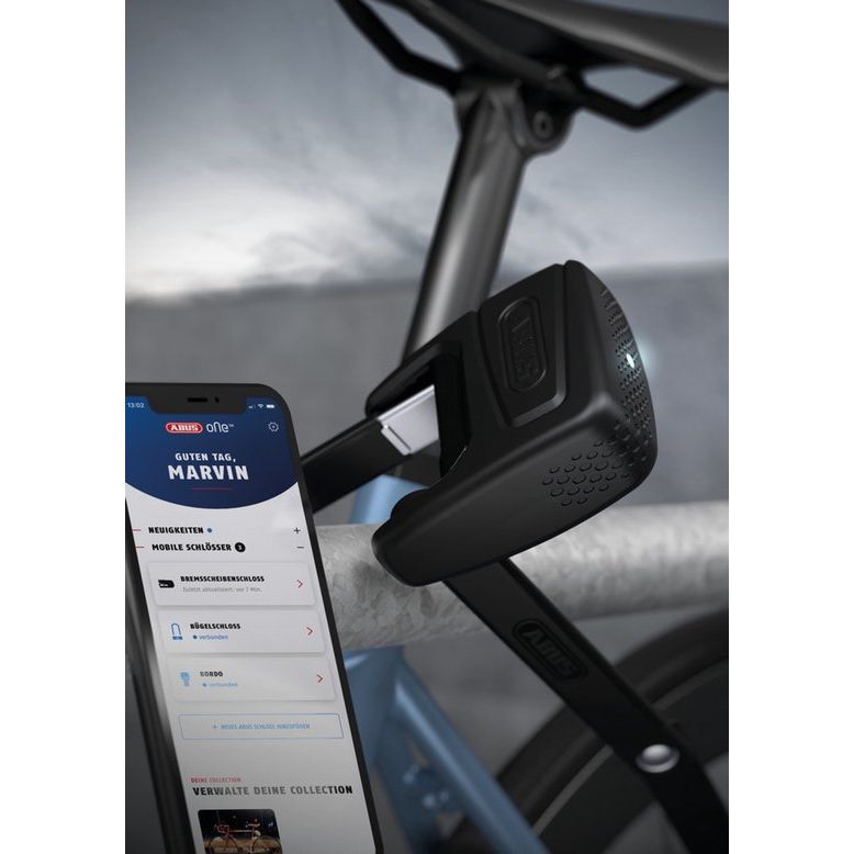 Abus Vouwslot Bordo Smartx 6000A/120 Zwart Sh