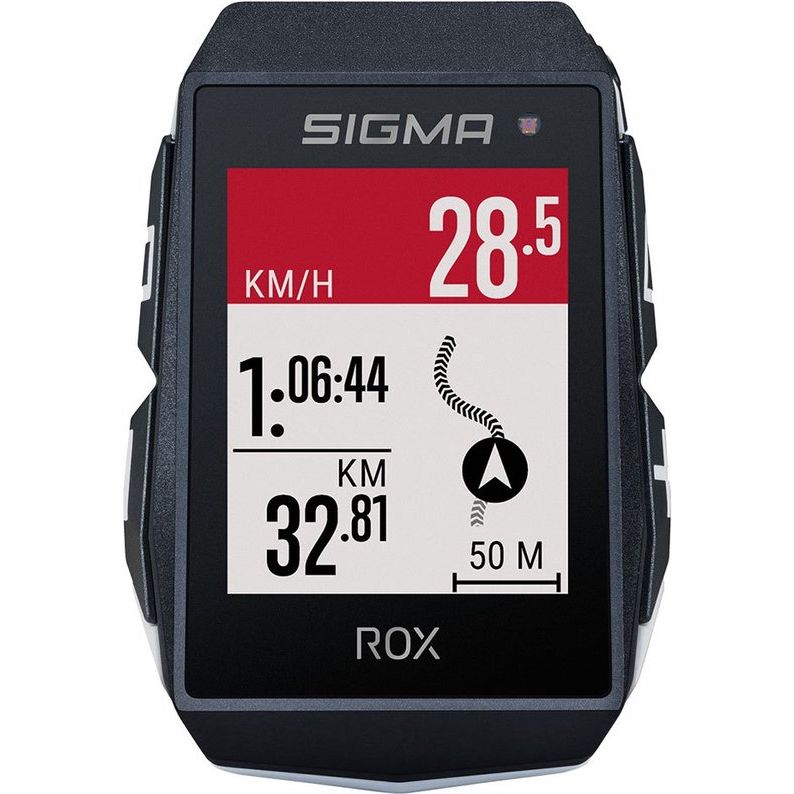 SigmaFietscomputer Rox 11.1 EVO Gps HR Compleet Zwart