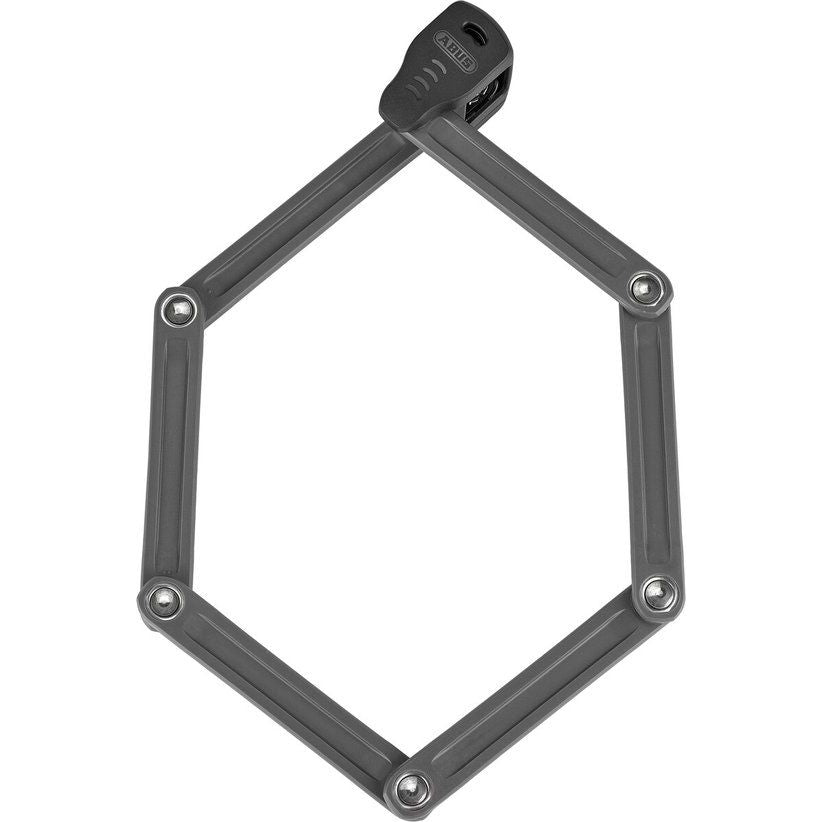 Abus Bordo Lite 6055C SH vouwslot van 85 cm met cijferslot en houder, zwart fietsslot op afbeelding