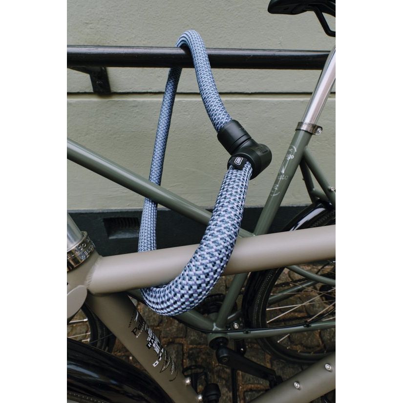 Abus Yarnit 4004K/110 Kettenschloss, Textilummantelt, Sicherheitsstufe 7