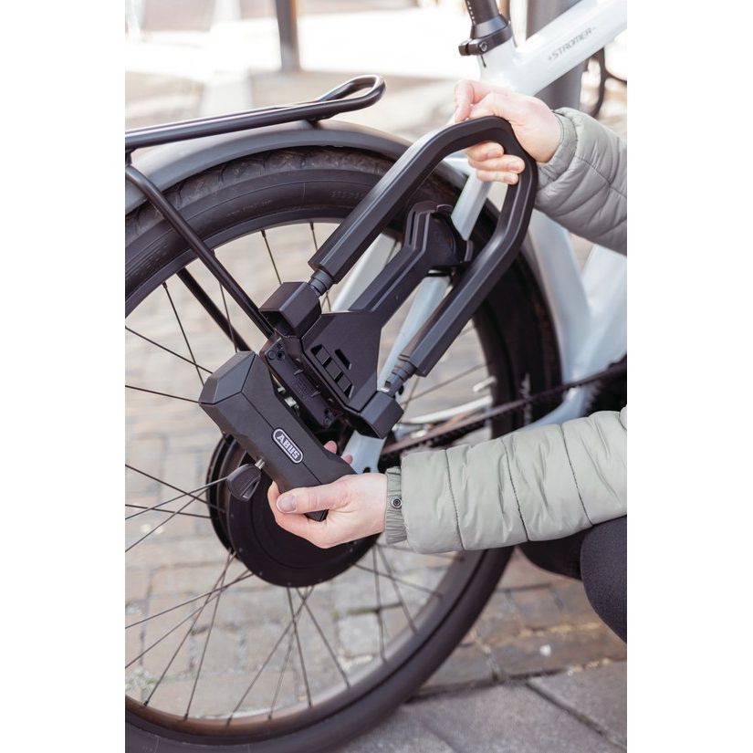 Abus Granit Super Extreme 2500 USH2500 230x102x27mm Schwarzes Bügelschloss