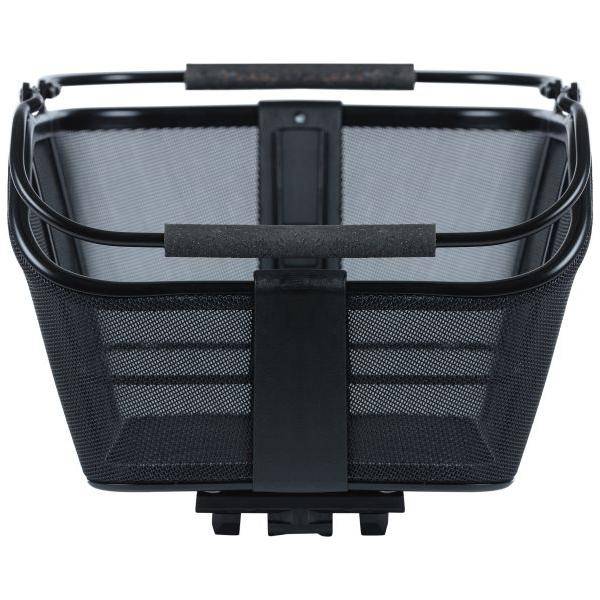 Basil Fietsmand Cento Tech Fiber Nordlicht Mik - Achterop - Massief Zwart - Le Coq Wielerartikelen
