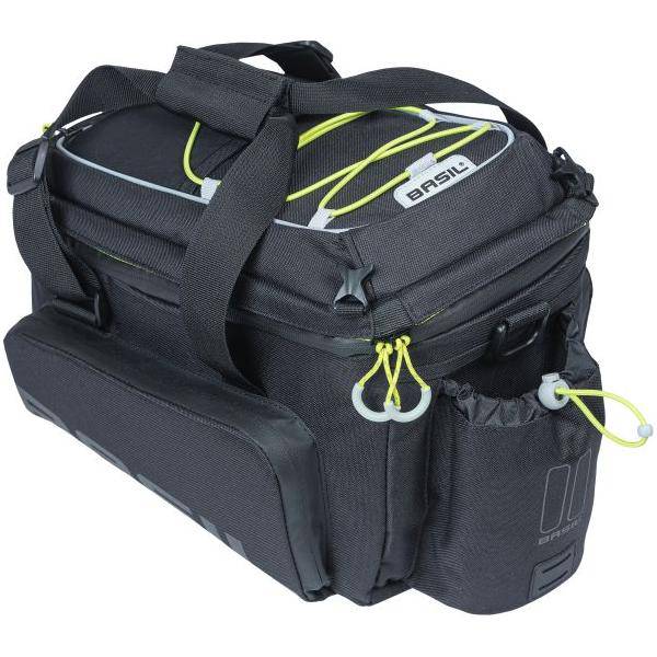 Basil Bagagedragertas Miles Xl Pro Mik 9-36 Liter 31 X 23 X 22 Cm - Zwart - Le Coq Wielerartikelen
