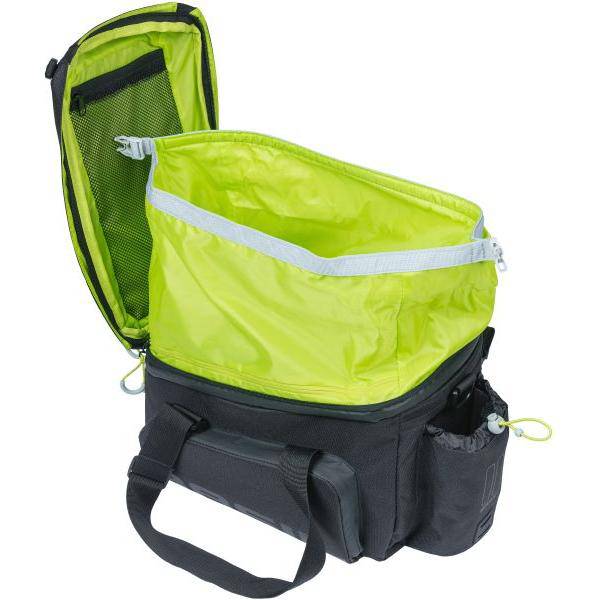 Basil Bagagedragertas Miles Xl Pro Mik 9-36 Liter 31 X 23 X 22 Cm - Zwart - Le Coq Wielerartikelen