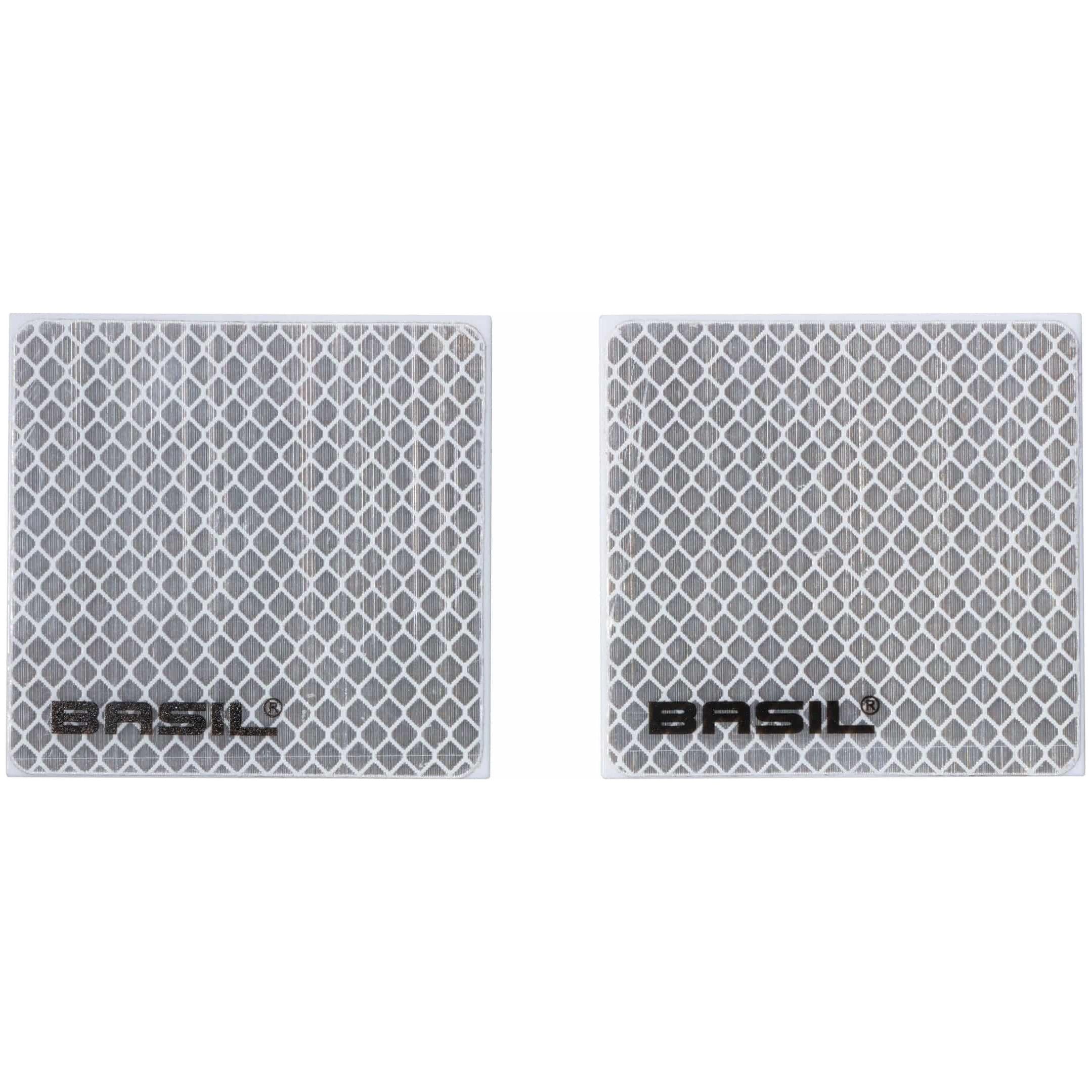 Kratklikker Basil High Reflective - Zilver - Le Coq Wielerartikelen