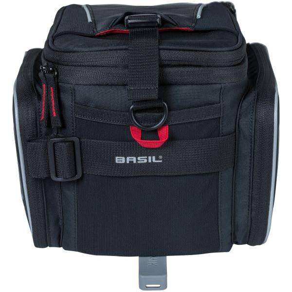 Basil Bagagedragertas Sport Design Trunkbag Mik 7 Tot 15 Liter 36 X 26 X 18 Cm - Zwart - Le Coq Wielerartikelen