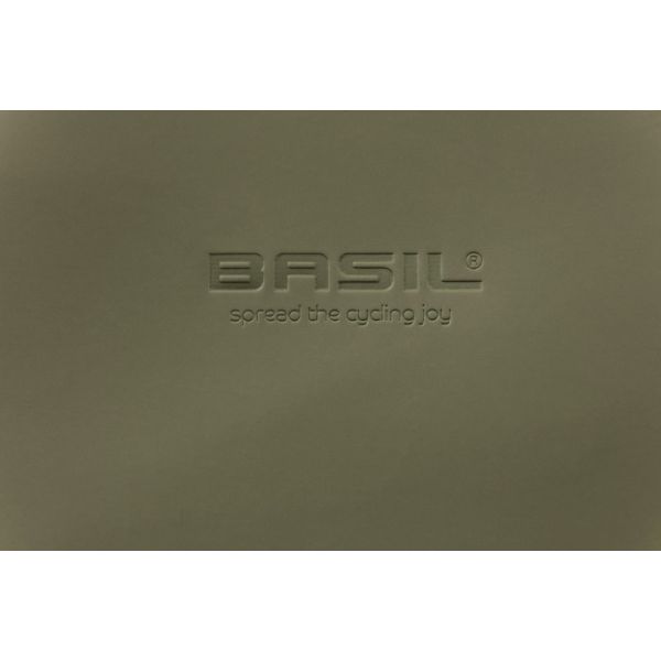 Basil dubbele fietstas Soho Nordlicht met 41 liter inhoud, zwart, 31x13x37 cm, geschikt voor achterop fiets.