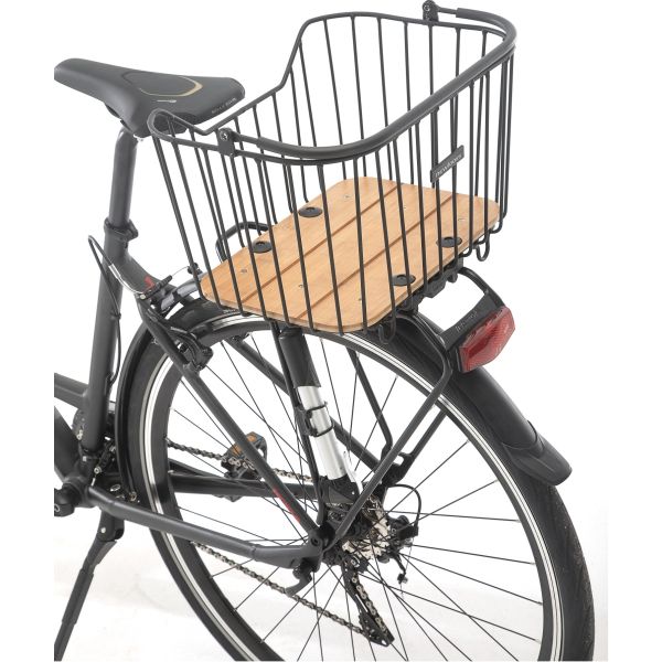 New Looxs Fietsmand Palermo 24 Liter 40 X 22 X 27,5 Cm - Zwart - Le Coq Wielerartikelen