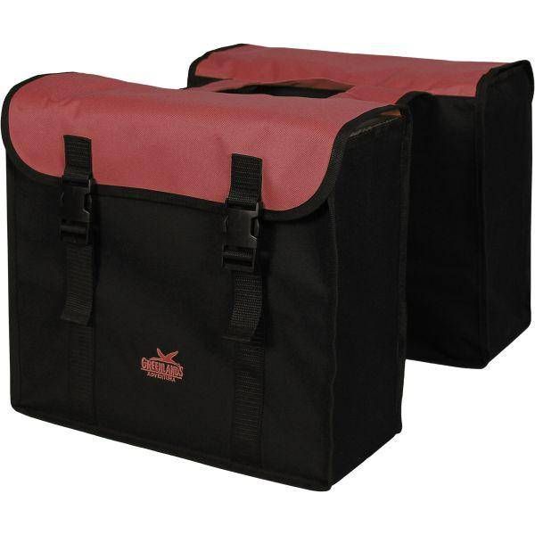 Greenlands Dubbele Fietstas 34 Liter 37 X 33 X 14 Cm (2X) - Le Coq Wielerartikelen