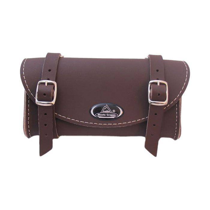 Monte Grappa Zadeltas Monte Grappa Leer - Le Coq Wielerartikelen