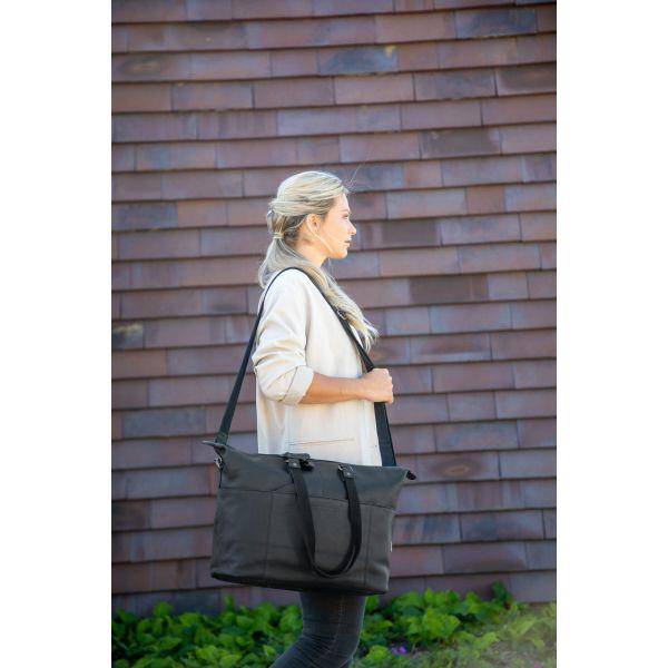 New Looxs Fietstas Verla 34 X 18 X 44Cm 21 Liter - Gemaakt Van Luxe Leer - Le Coq Wielerartikelen