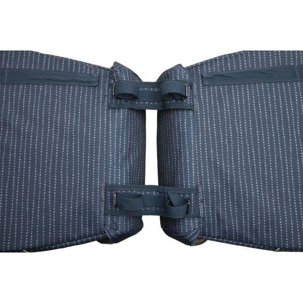 New Looxs Dubbele Fietstas Joli Double Nomi 37,0 Liter 38 X 18 X 30 Cm (2X) - Le Coq Wielerartikelen