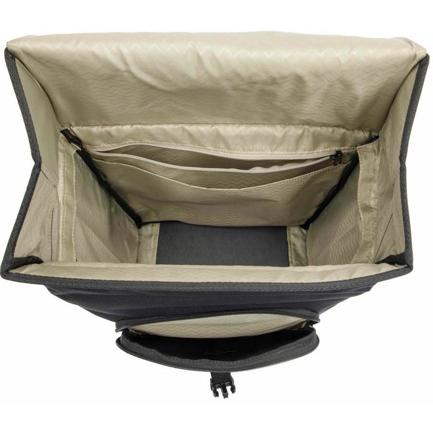 Nieuwe Looxs Tulum enkele fietstas, waterafstotend, 16 liter, geschikt voor fietsverlichting en accessoires, zwart.