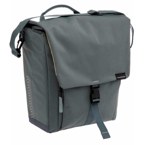 Nieuwe Looxs Tulum enkele fietstas van 16 liter, waterafstotend en geschikt voor bagage op de fiets.