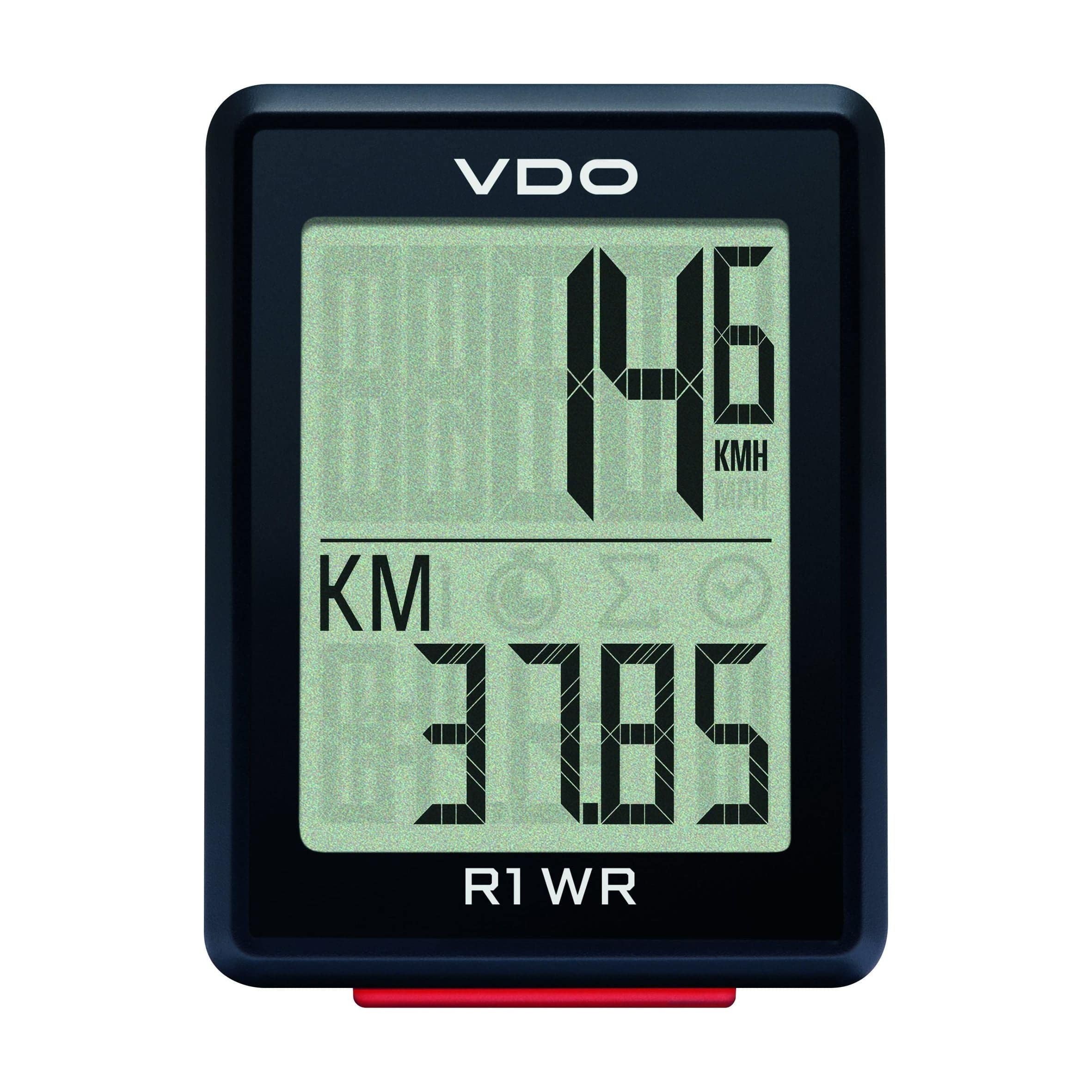Vdo Fietscomputer R1 Wr - Le Coq Wielerartikelen