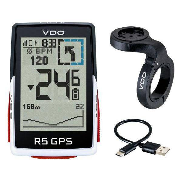 Vdo Fietscomputer R5 Gps - Le Coq Wielerartikelen