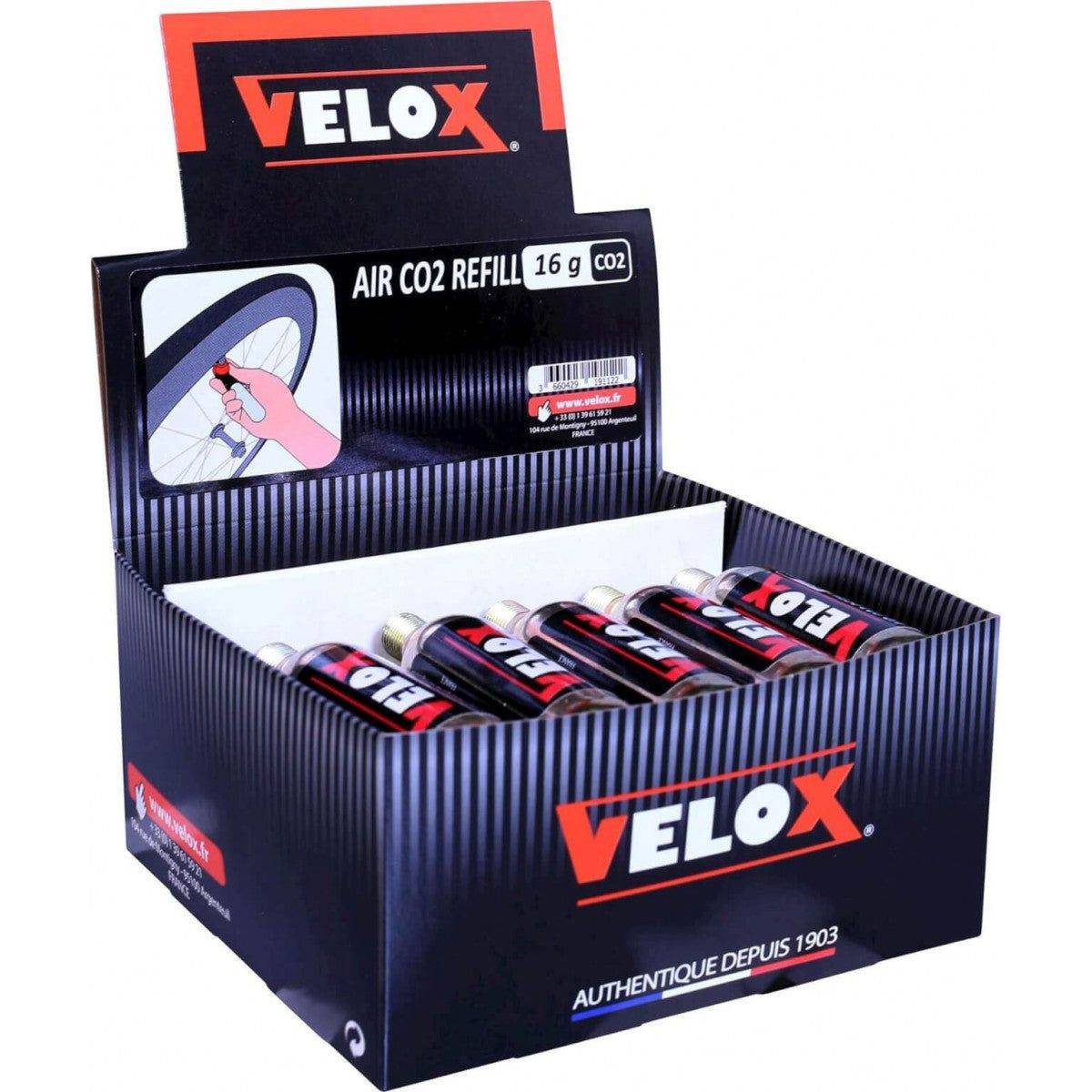 Co2 Cartridge Velox Met Draad 16 Gram (1 Stuk) - Le Coq Wielerartikelen
