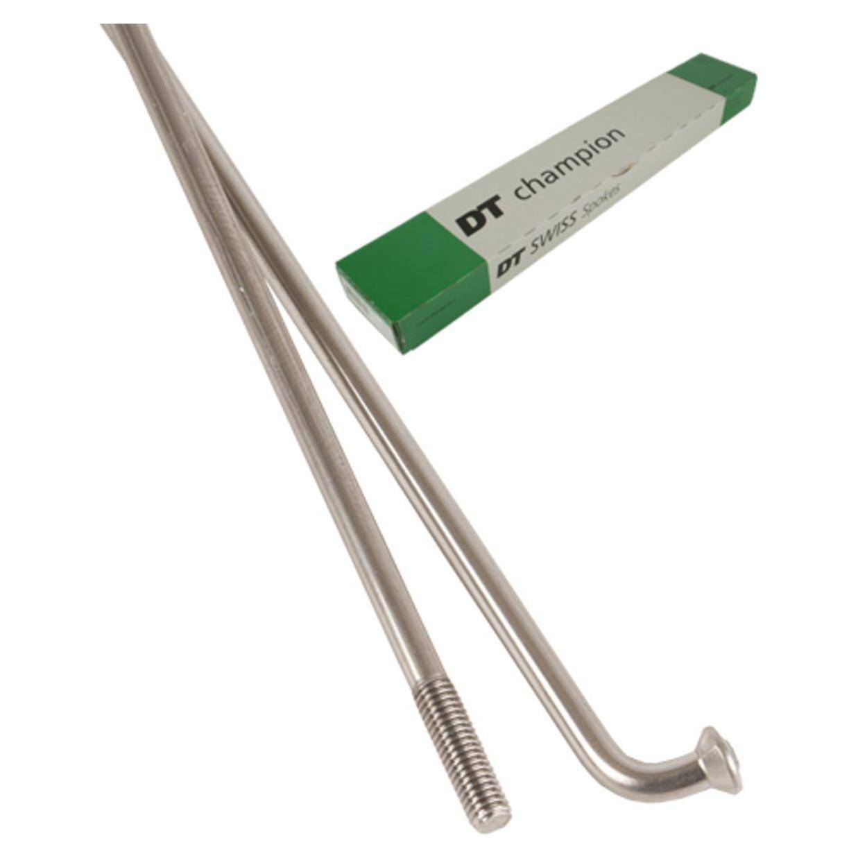Spaak DT Swiss Champion 13x270mm J-Bend RVS Zilver Doos a 100 Stuks - Le Coq Wielerartikelen