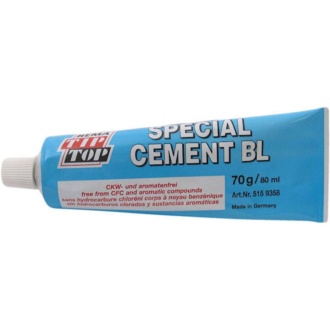 Solutie Tiptop Speciaal Cement Blauw 70Gr - Le Coq Wielerartikelen