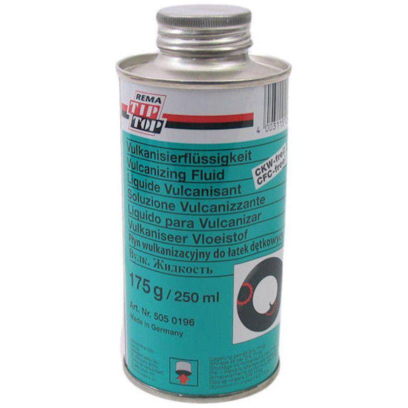 Solutie Tiptop Vulkaniseervloeistof Blik Groen 175Gr - Le Coq Wielerartikelen