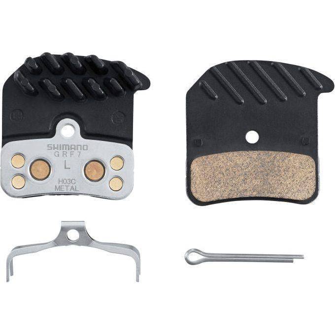 Shimano Schijfremblokset H03C Metal Met Koelvinnen - Le Coq Wielerartikelen