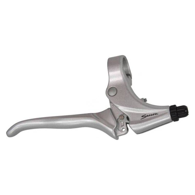 Remgreepset Saccon Comfort Lang - Zilver - Le Coq Wielerartikelen