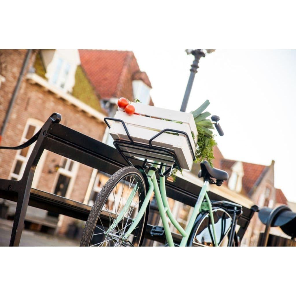 Voordrager Steco Samba Balhoofdbevestiging 44x32cm Zwart - Le Coq Wielerartikelen