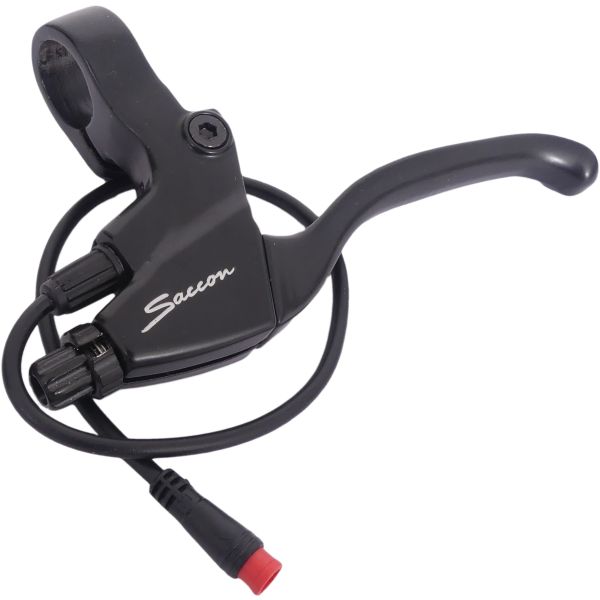 Remgreepset Saccon Lebk34 E-Bike Met Remonderbreker - Zwart - Le Coq Wielerartikelen