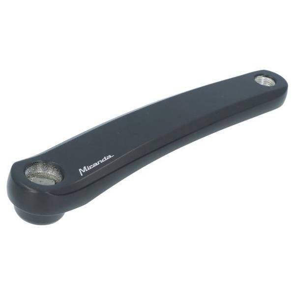 Crankstel 38T Miranda Delta 170Mm Crankarm - Met Disc 9.5Cm - Zwart - Le Coq Wielerartikelen