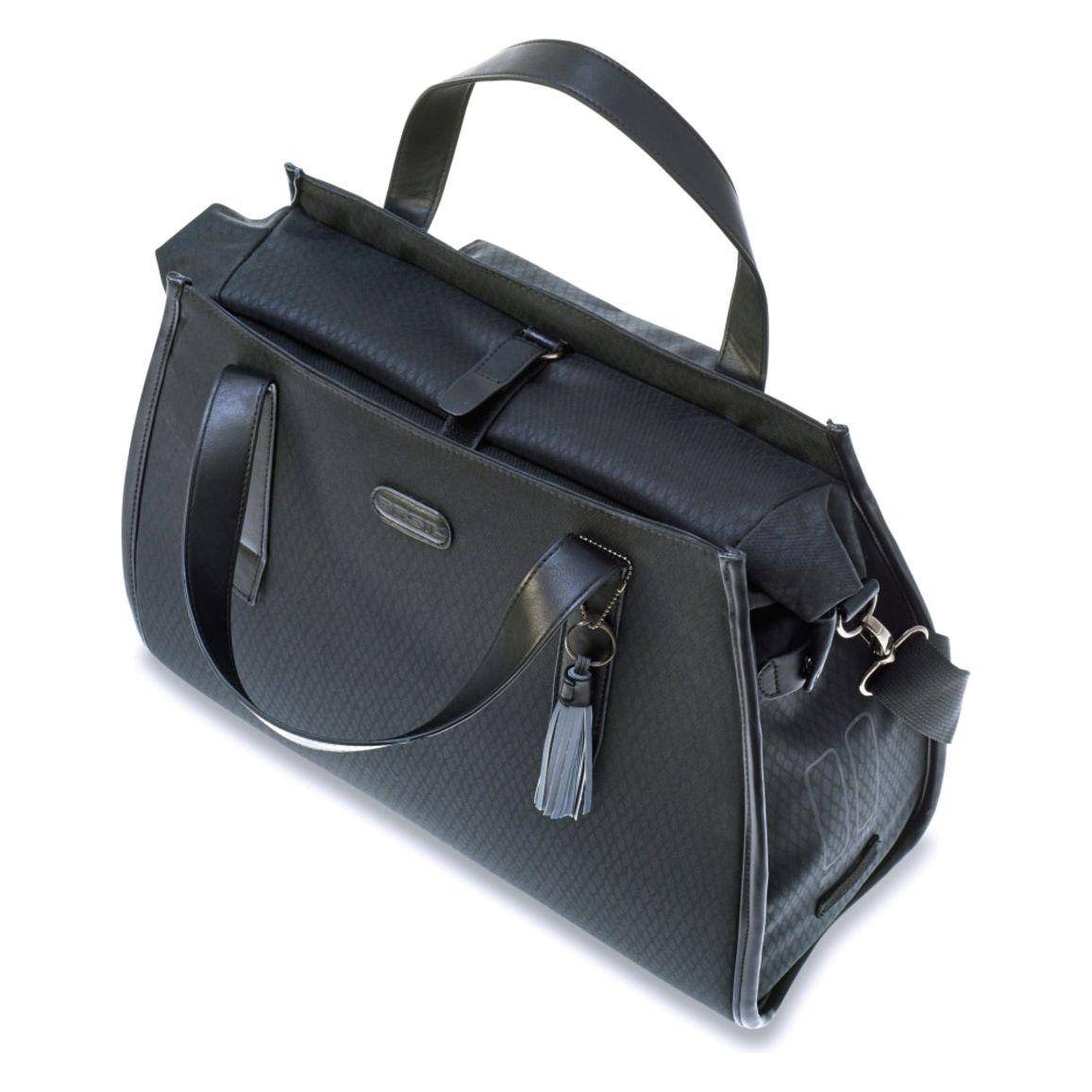 Basil Fietstas Noir 17 Liter 41 X 17 X 32 Cm - Middernacht Zwart - Le Coq Wielerartikelen