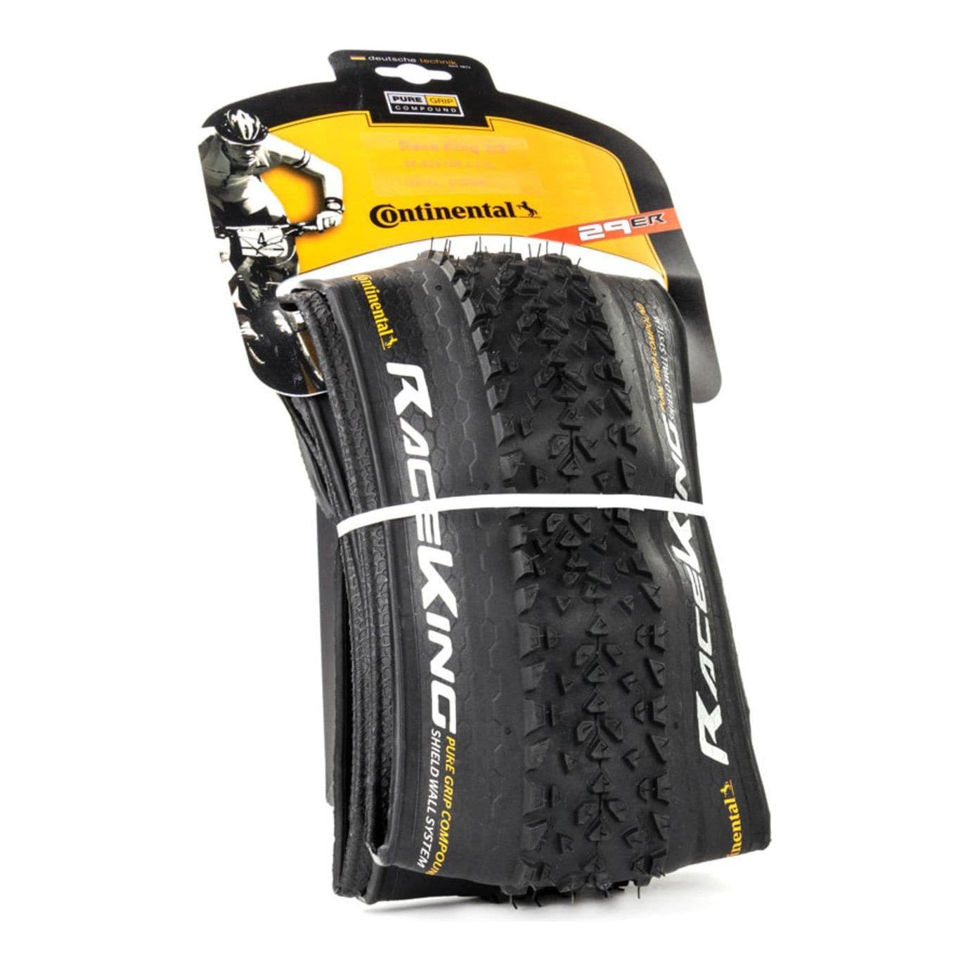 Buitenband 29" Continental Race King II TLR Performance 55-622 Vouwband Zwart - Le Coq Wielerartikelen