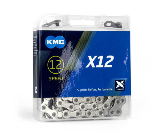 KMC Ketting 12 speed X12 126 schakels - zilver