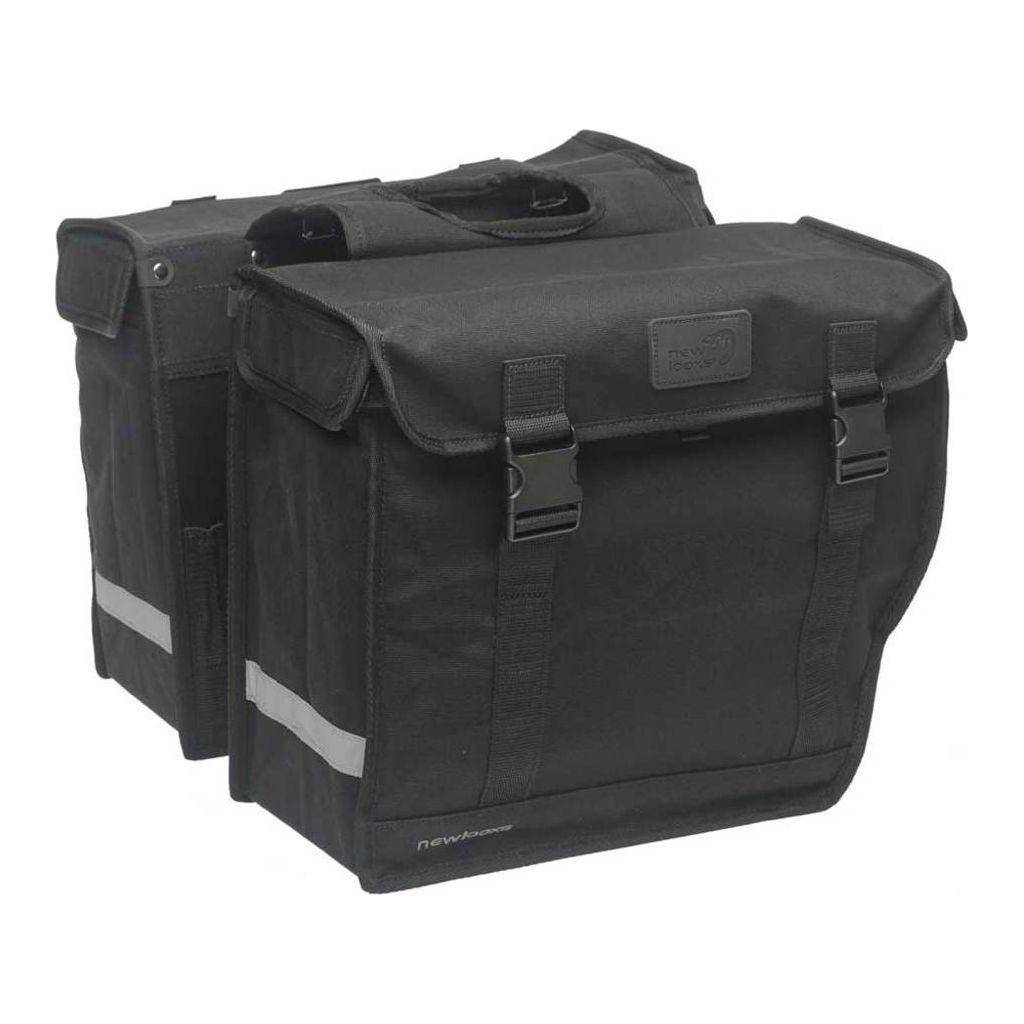 New Looxs Dubbele Fietstas Canvas Hybride 46.5 Liter 39 X 33 X 19 Cm - Le Coq Wielerartikelen