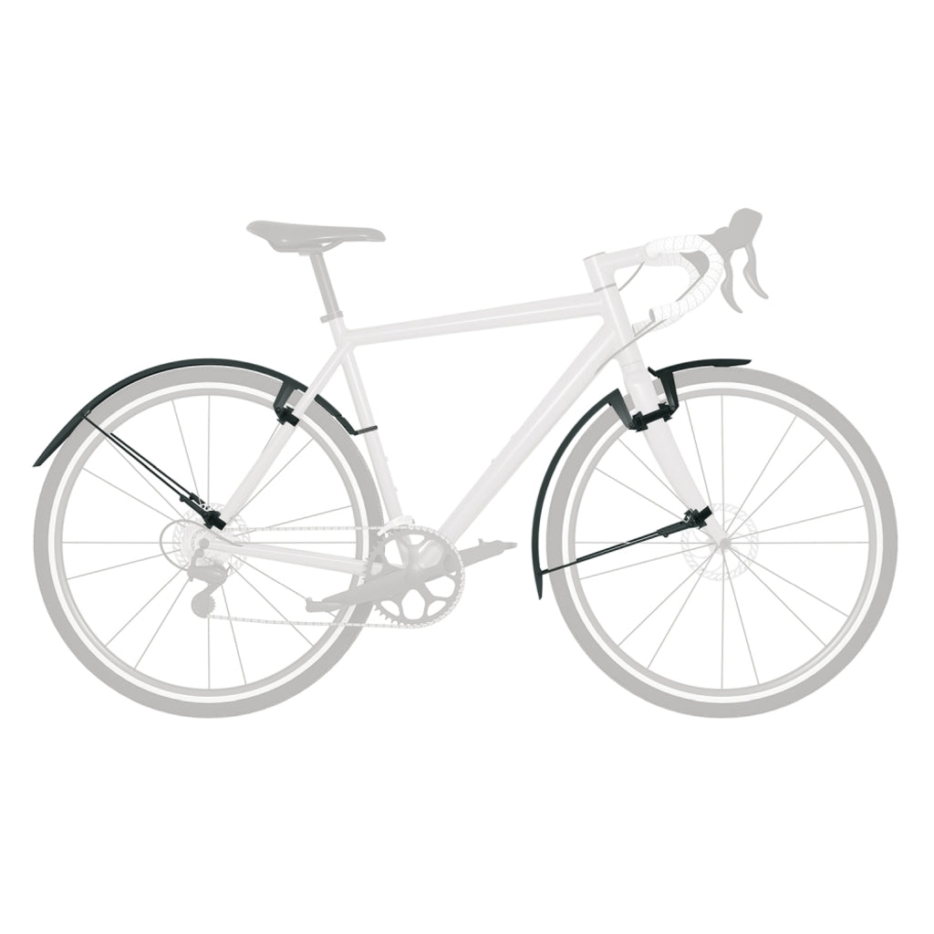 Sks Spatbordset 28 Speedrocker 42Mm - Zwart - Le Coq Wielerartikelen