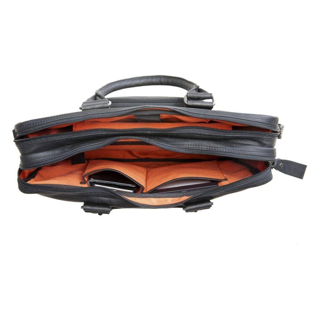 New Looxs Fietstassantos 13,5 Liter 40 X 11 X 31 Cm - Gemaakt Van Luxe Leder - Le Coq Wielerartikelen