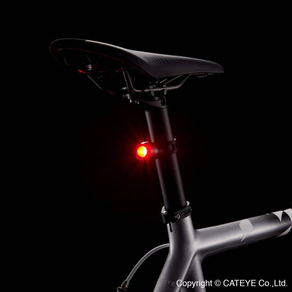 Lampset Cateye Orb Rechargeable Sl-Ld160Rc-F + Sl-Ld160Rc-R Led Usb Oplaadbaar Zwart - Le Coq Wielerartikelen