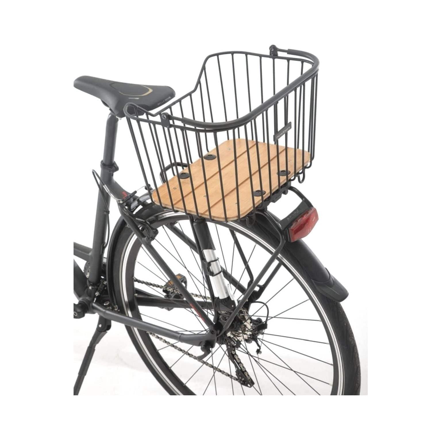 New Looxs Fietsmand Palermo 24 Liter 40 X 22 X 27,5 Cm - Aluminium - Le Coq Wielerartikelen
