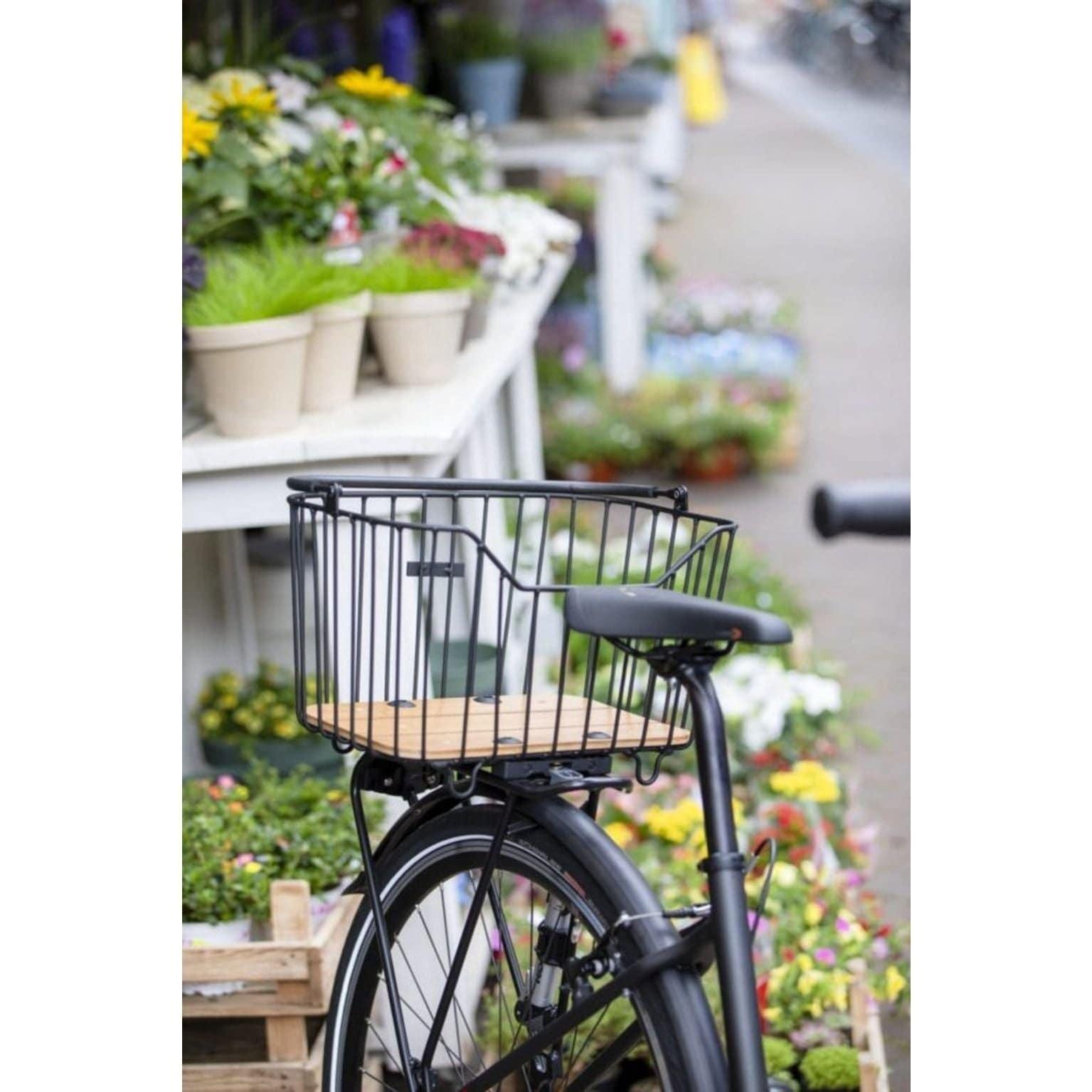 New Looxs Fietsmand Palermo 24 Liter 40 X 22 X 27,5 Cm - Aluminium - Le Coq Wielerartikelen