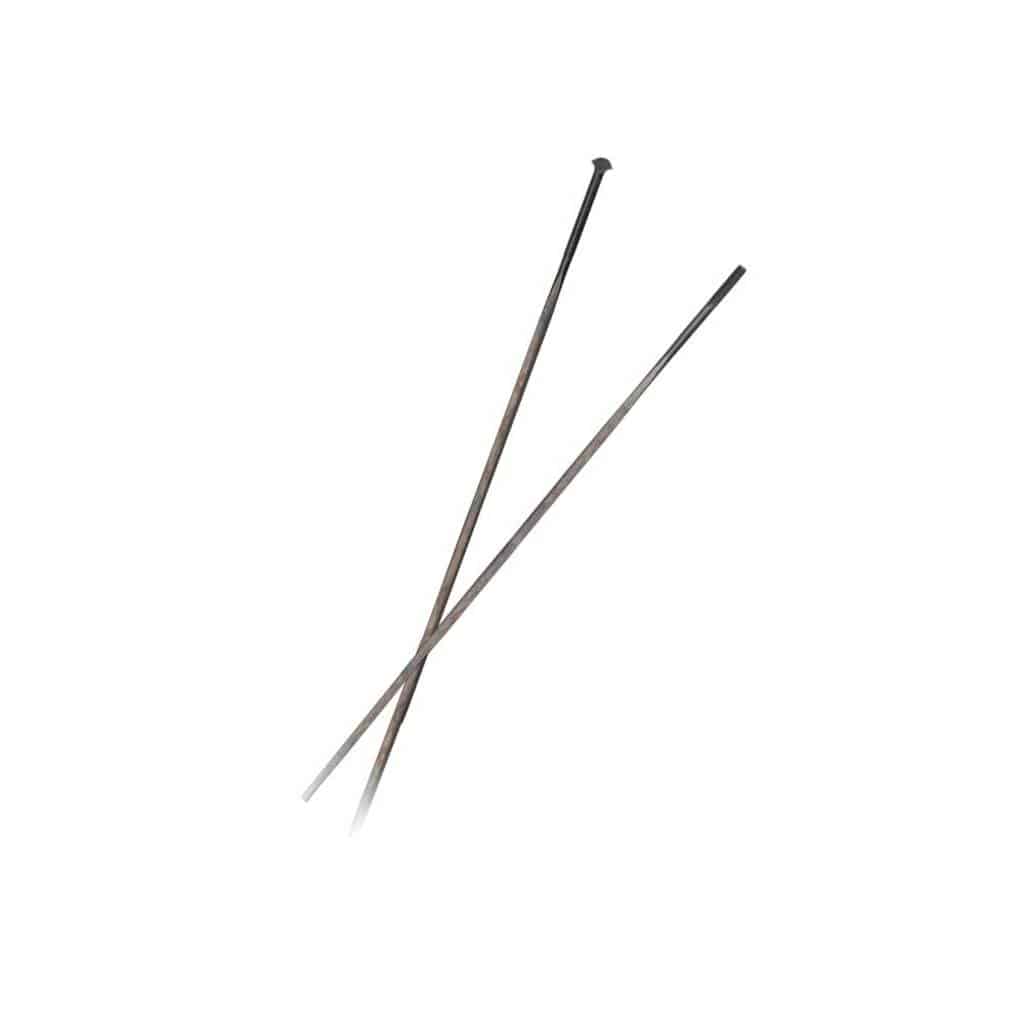 Spaakkit DT Swiss CR1600 Dicut 25 DB Voor + Achter Zwart Set a 8 Stuks - Le Coq Wielerartikelen