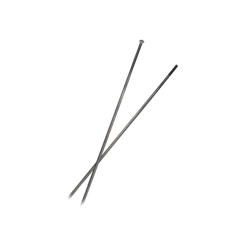 Spaakkit DT Swiss ERC1400 Dicut 35 28" MY22 Voor + Achter Zwart Set a 6 Stuks - Le Coq Wielerartikelen