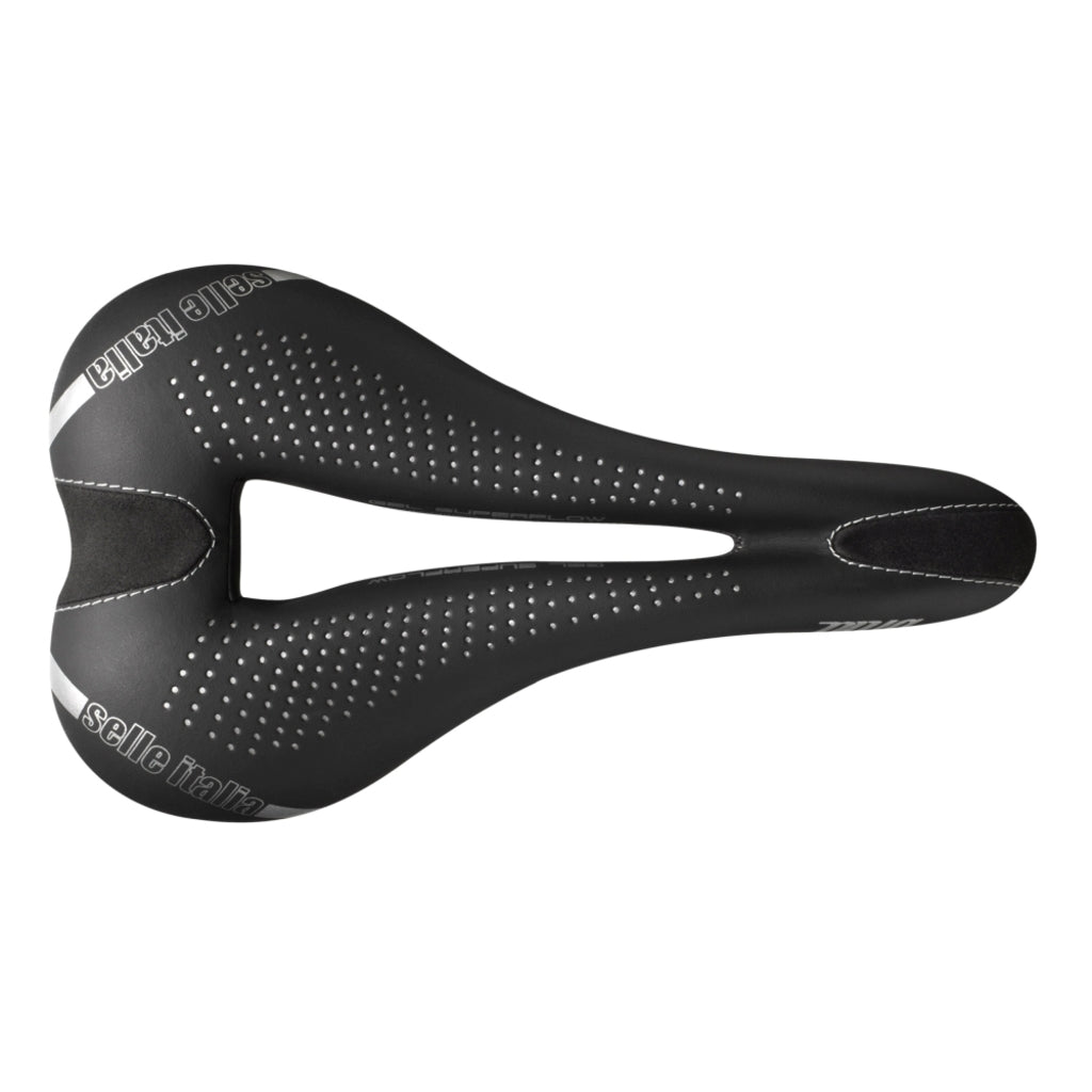 Selle Italia Diva Gel Superflow L3 Sattel Titan-Schienen 152 mm Schwarz