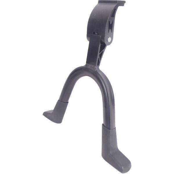 Middenstandaard 28" Edge Double 2-Poot 30Cm Aluminium - Zwart - Le Coq Wielerartikelen