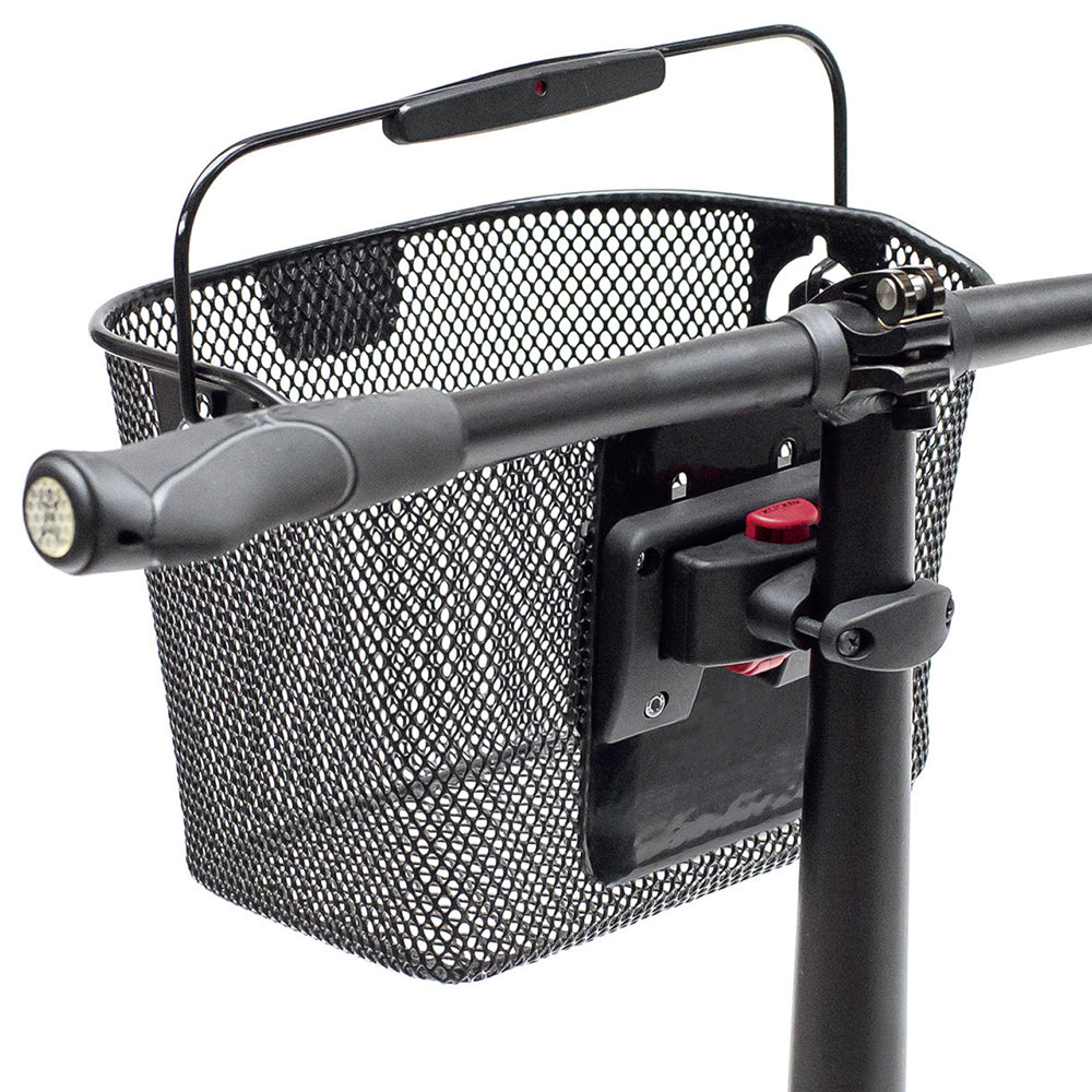 Klickfix Caddy stuuradapter op stuurpen Ø22-36 mm, zwarte fietsaccessoire voor het bevestigen van accessoires op de stuurpen.