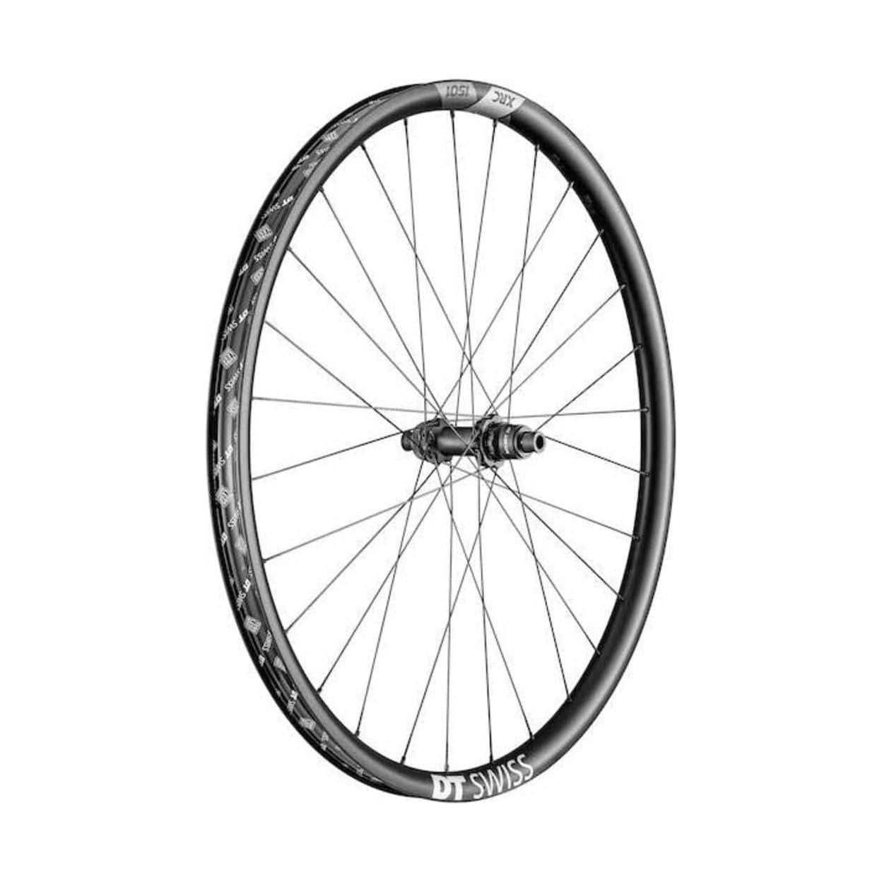Achterwiel 29" DT Swiss XRC1501 Spline 30 XD 11/12V Boost Disc CL Carbon Zwart - Le Coq Wielerartikelen