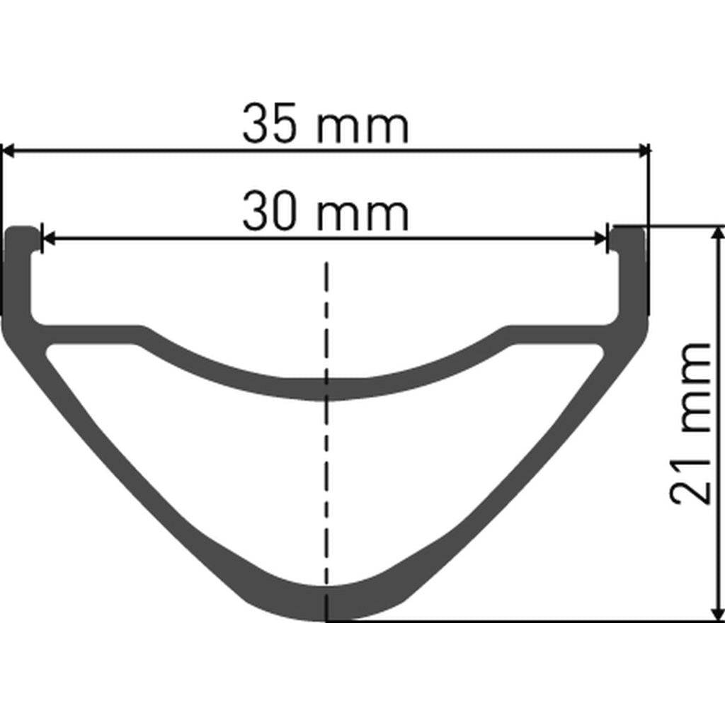 Achterwiel 27.5" DT Swiss EX1700 Spline 30 SH 12V Boost Disc IS Aluminium Zwart - Le Coq Wielerartikelen