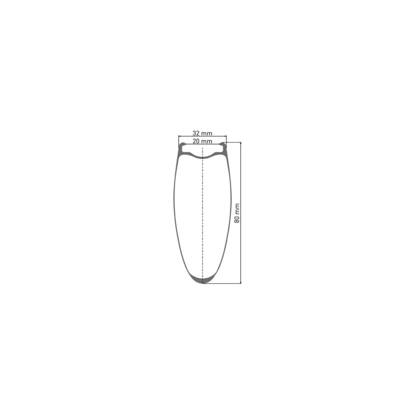 Achterwiel 28" DT Swiss ARC1100 Dicut 80 DB SH 10/11V Disc CL Carbon Zwart - Le Coq Wielerartikelen